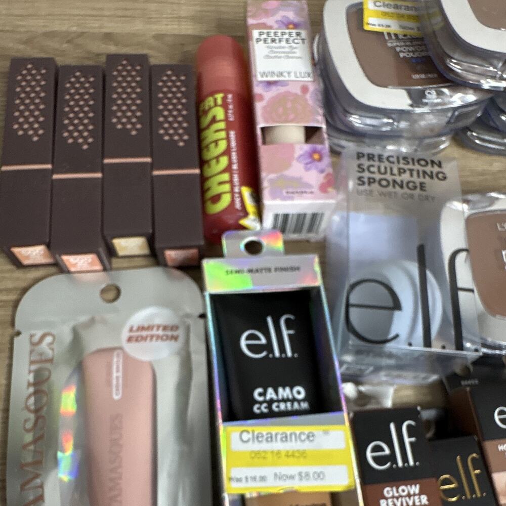 Mixed Makeup Lot Bulk e.l.f. Camo CC, L'Oréal & More | 34 Pieces - Picture 5 of 5